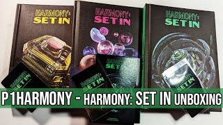 P1Harmonyいろいろ セット P1Harmony - Harmony: Set In Album Unboxing - YouTube