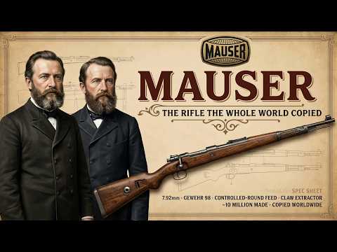 The Fascinating Story of Mauser: The Two Brothers Who Built the Rifle the Entire World Copied