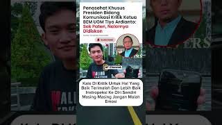 Penasehat Khusus Presiden Kritik Tyo Ardianto. . #prabowo #shortsviral