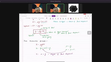 [Lecture 1] Fluids, Density & Upthrust Unit 1 Edexcel