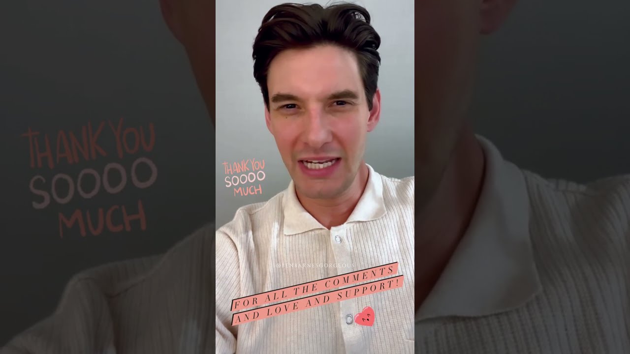 Ben Barnes via Instagram Stories | 09/17/2021