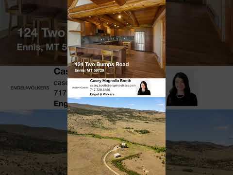 124 Two Bumps Road, Ennis, MT home video tour