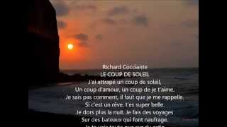 Richard Cocciante Le Coup De Soleil Paroles De La Chanson