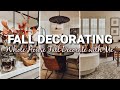 FALL DECORATE WITH ME 2025 | FALL DECORATING IDEAS | DECORATING MY HOME FOR FALL | STYLING NEW DECOR