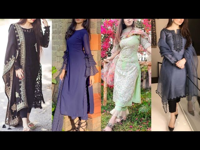 Cheap Designer Embroidered Long Shrug Salwar Kameez Suit Bollywood Designer  Stitched Trouser Pant Suit Eid Straight Pakistani Sui | Joom