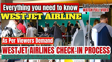 WestJet Airlines Check-in Process | Flights Assistance