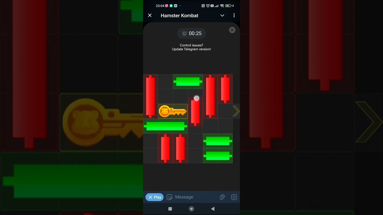 Hamster Combat 25 July mini-game Puzzle solved 