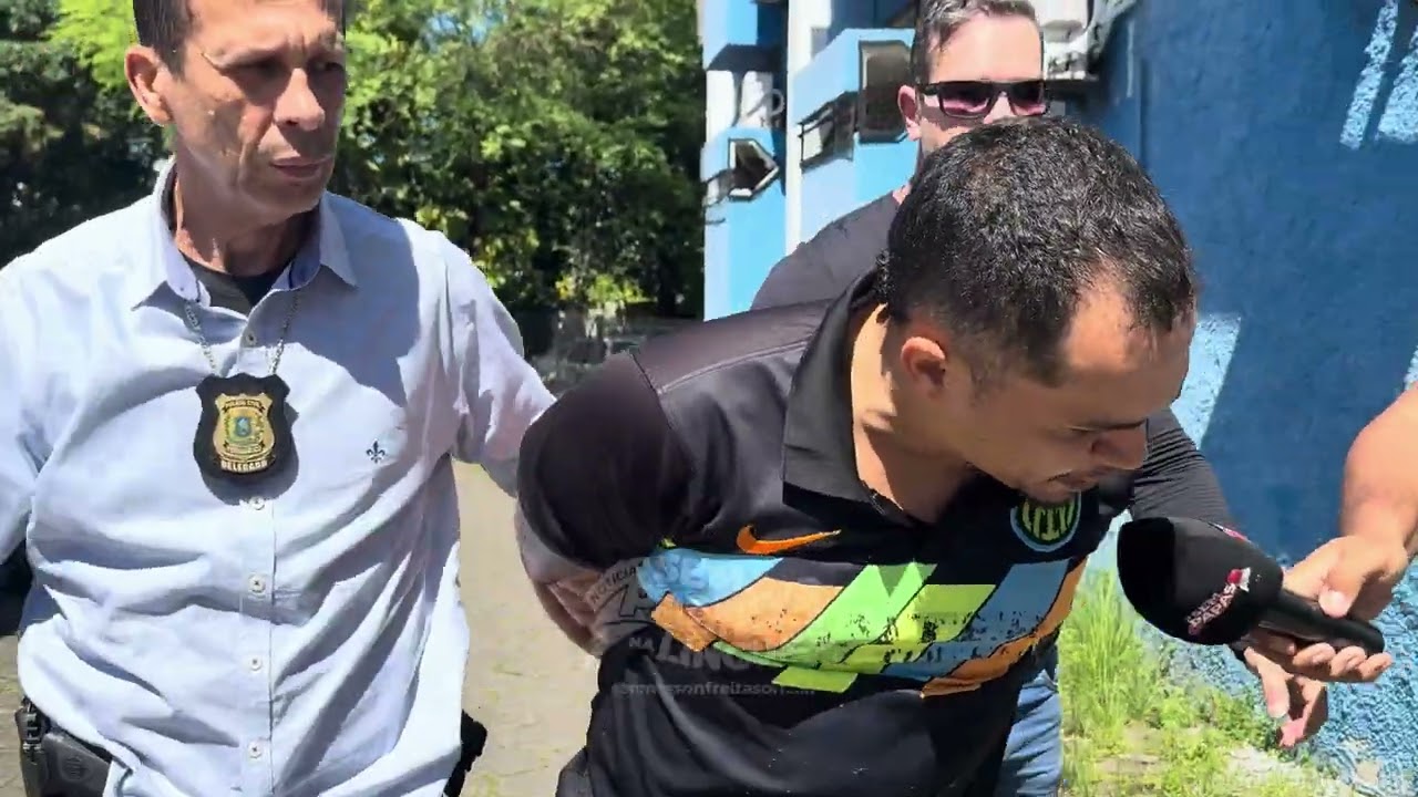 ELEMENTO PRESO SUSPEITO DE PARTICIPAR DE CHACINA DO V8 🚨 EMERSON FREITAS