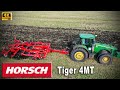 Комбинированный агрегат HORSCH Tiger MT новая замена плугу? Работа с трактором John Deere 8430