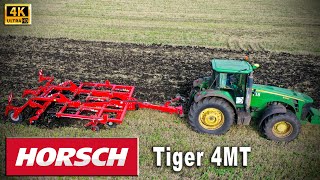 Комбинированный агрегат HORSCH Tiger MT новая замена плугу? Работа с трактором John Deere 8430