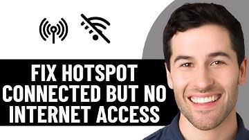 HOW TO FIX HOTSPOT CONNECTED BUT NO INTERNET ACCESS 2025! (EASY FIX)