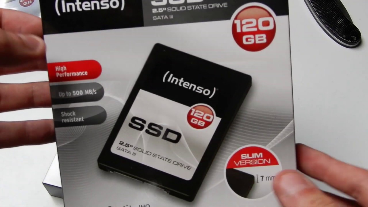 Test SSD Intenso (Carrefour) - YouTube