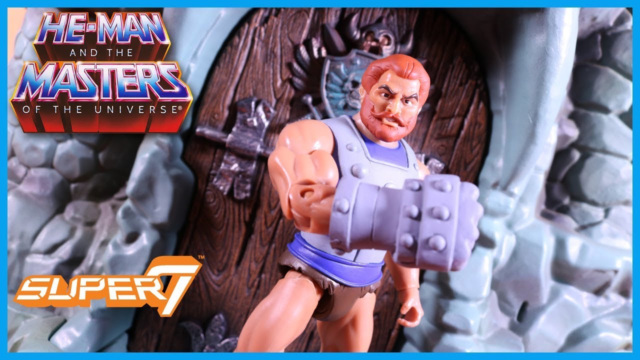 Super7 Masters of the Universe Classics Club Grayskull FILMATION FISTO Action Figure Toy Review