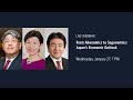 From Abenomics to Suganomics: Japan’s Economic Outlook