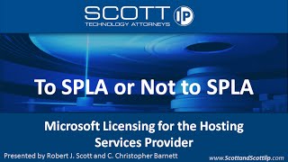 To SPLA or Not to SPLA?  Microsoft Licensing for the Hosting Services Provider