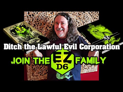 Ditch the Lawful Evil Corp, Play EZD6 RPG from Runehammer Games
