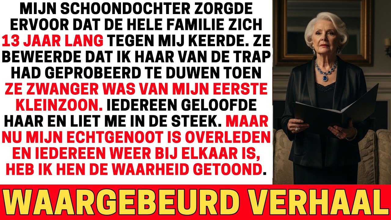 MIJN SCHOONDOCHTER LOOG EN MIJN FAMILIE KEERDE ZICH 13 JAAR LANG TEGEN MIJ. MAAR DE WAARHEID…