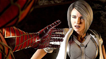 SPIDER-MAN PS4 Silver Lining DLC All Silver Sable Cutscenes