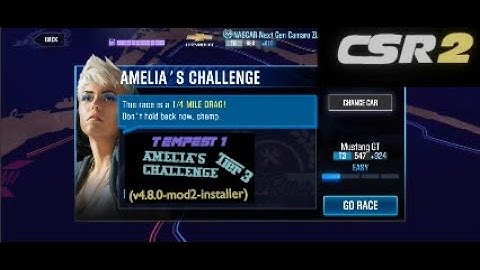 CSR Racing 2 - (V4 8 0 mod 2 installer) - Tempest 1 - Tier 3 - AMELIA