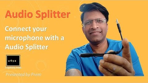 Audio Splitter for Microphone (Hindi)