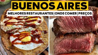 MELHORES RESTAURANTES BUENOS AIRES 2024: Onde comer | Preços | Bares Secretos | Estrela Michelin