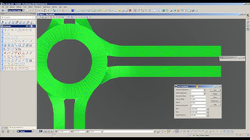 Roundabout Grading Design (Proposed Surface/Contours)