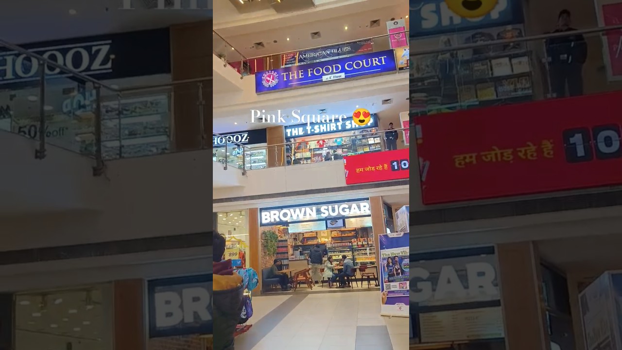 Pink Square 😍 Jaipur Famous Mall | Pink Square 