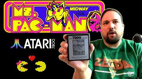 Lets Compare Ms. Pac-Man on the Atari 2600 and 7800