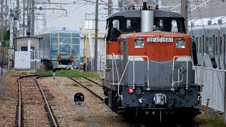 【4K60P】都営三田線6500形甲種輸送 近畿車輛出場シーン（2021年5月15日）