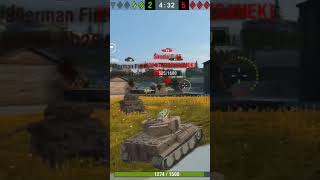 Tiger 1 dmg 3,7 k kill 6 #wotblitz #wotb #worldoftanksblitz #tanksblitz