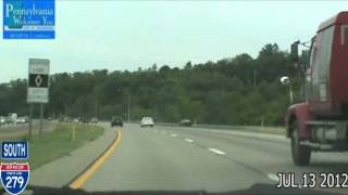 Milwaukee WI to Philadelphia PA Time Lapse Drive