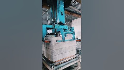 Unstoppable Cubing Power | Full Machine View #smartblockline #concreteblocks #squareblocks