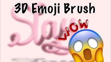 How to create a 3d brush on PROCREATE + ADOBE FRESCO! 🤩 😱 ✨ ✏️ 🖌️ || #procreate #tutorial #art