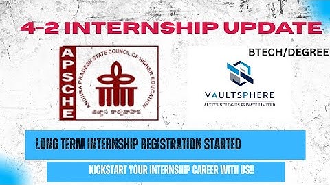 🚀 APSCHE IIC( LMS ) INTERNSHIP REGISTRATION UPDATE