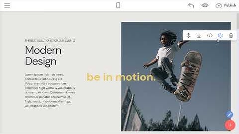 Motion Design Website Builder, Videography Website Template | MotionM5