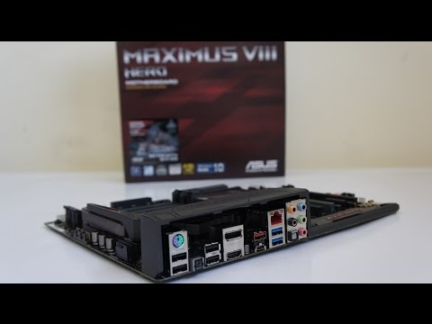 ASUS MAXIMUS VIII HERO review, test, intel i7 6700k overclock