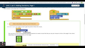 Unit 2 Lab 3 Making decisions page 1