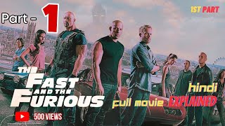 Explained in Hindi | The Fast and the Furious (2001) | Prime Video Movie हिंदी / उर्दू |  F & F - 1