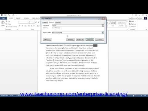 microsoft-office-word-2013-tutorial-basic-editing-skills-3.4-employee-group-training