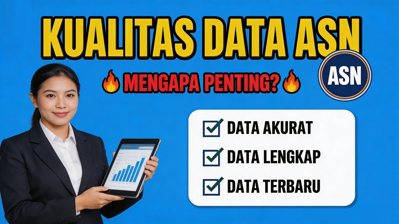 KAMU KURANG PEDULI DATA ASN-MU?