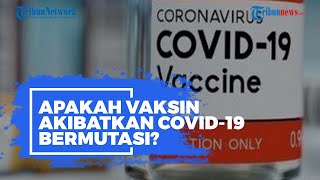 Isu di Masyarakat Sebut Vaksin Sebabkan Covid-19 Bermutasi, Apa Benar? Begini Penjelasan Para Ahli