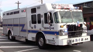 Fair Lawn Fire Department Rescue 1 Responding 11-25-19