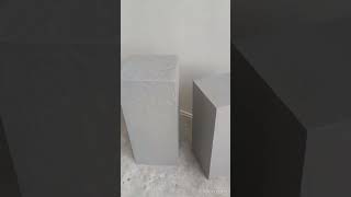 Производство мебели из бетона, стойки для декора в шоурум #дизайнинтерьера#мебель#shortsvideo#ремонт