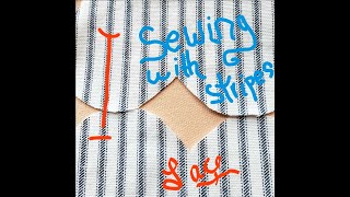 Simplicity Shirt 1538//Stay Hydrated(Description box info)//Filming/Intro to stripes/