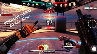 Modern Combat Versus Mi-Nu INHUMAN MEDAL 20 Kill Strike Mcvs #ILoveBots 2021 screenshot 4