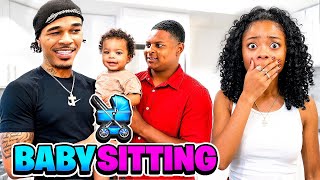 Plaqueboymax & Wardrobe Babysit Skai Jackson's Son