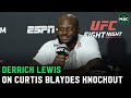 Derrick Lewis: “The reason Houston is so cold is because my hot balls aren't there”