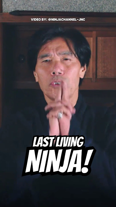 The Last Real Ninja Is Still Alive…🥷😱 #funfacts #ninja #shorts