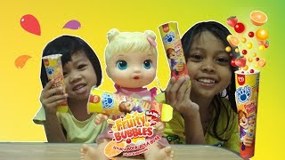 Es Krim Paddle Pop Terbaru Fruity Bubbles Bersama Baby Alive