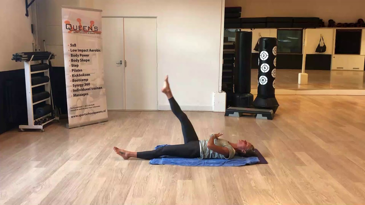 Queen's at home pilates 13 YouTube